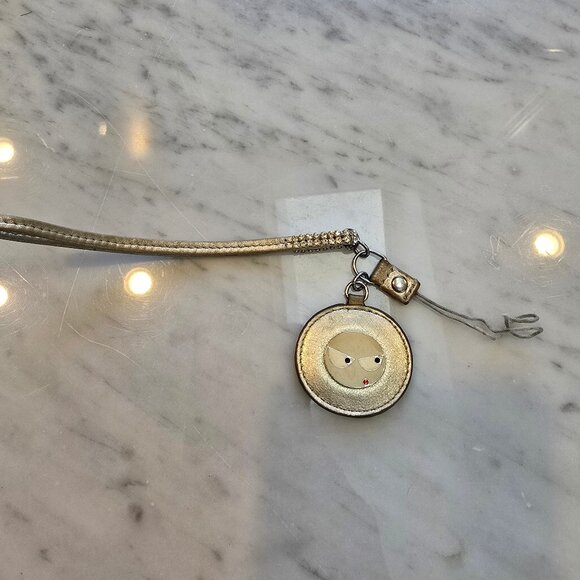 Swarovski Eliot Leather Charm/Cell Phone Wristlet - Picture 1 of 5